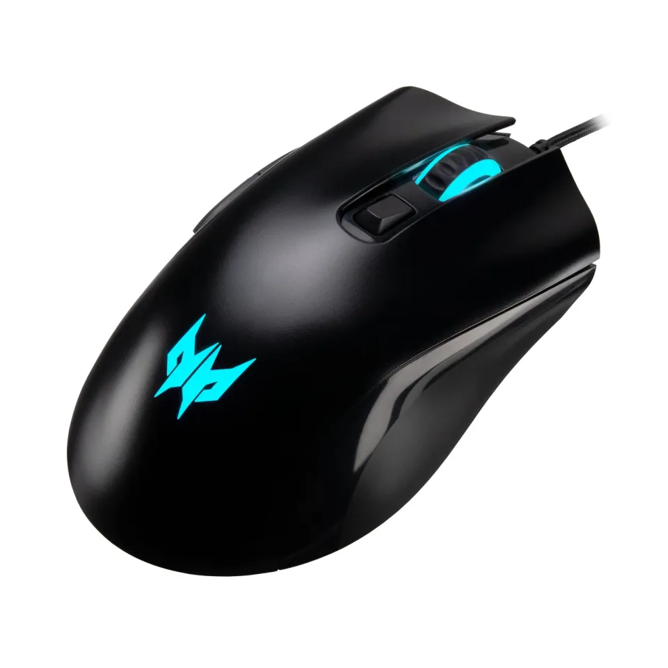 ACER drátová myš Predator Cestus 333,5 levels DPI,1ms,400 IPS,20 mil. kliků,USB 2.0,Black