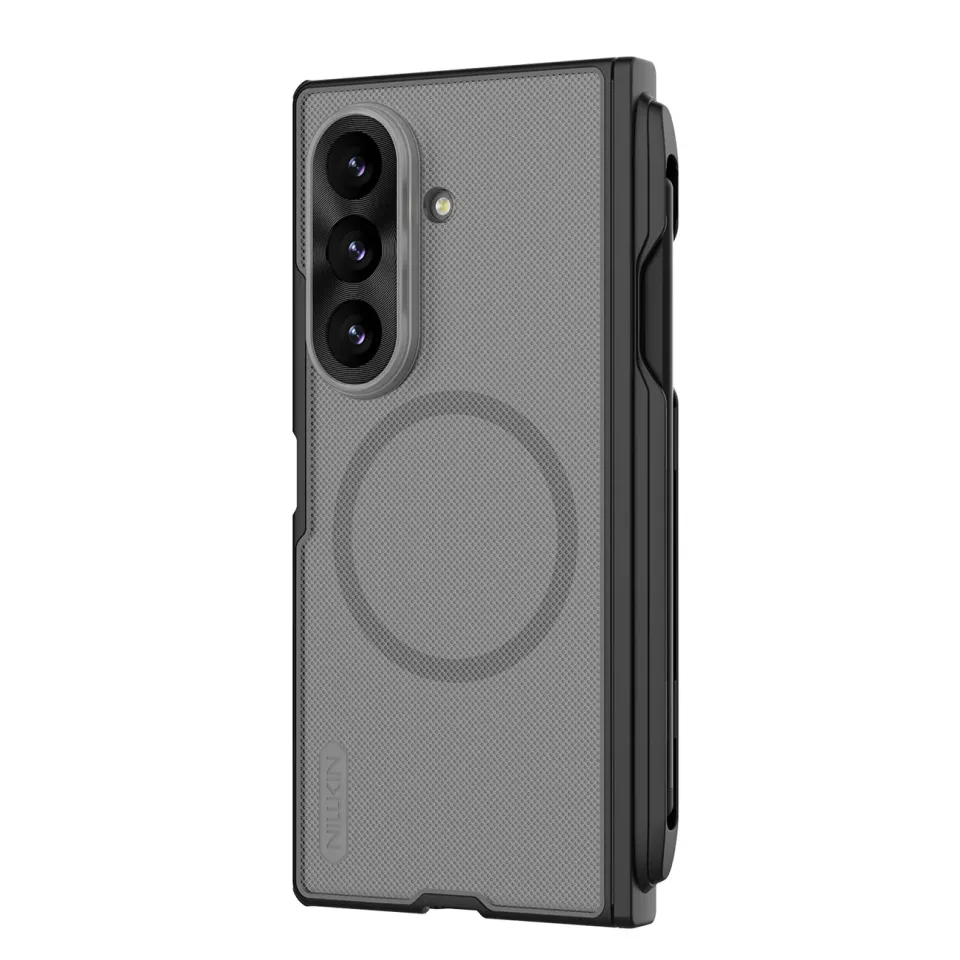 Nillkin Super Frosted FOLD Magnetic Pen Slot Zadní Kryt pro Samsung Galaxy Z Fold 8 Ultra Transparen