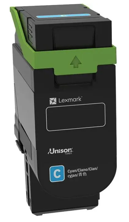 Lexmark toner 75M20C0 / Cyan / 2 000 stran