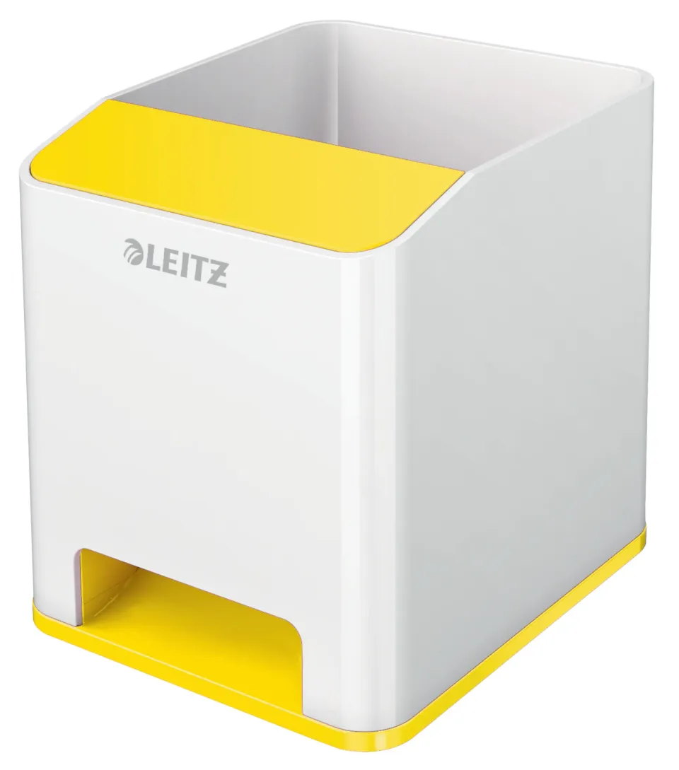 LEITZ Odkladač dvoubarevný WOW, bílá/žlutá