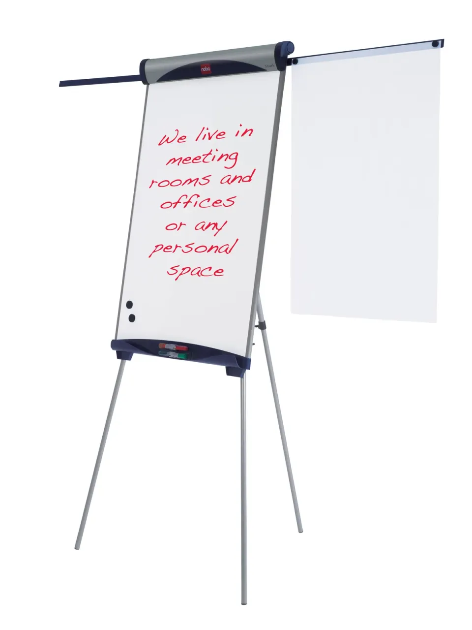 Nobo Flipchart s povrchem Nano Clean na trojnožce s výsuvným ramenem