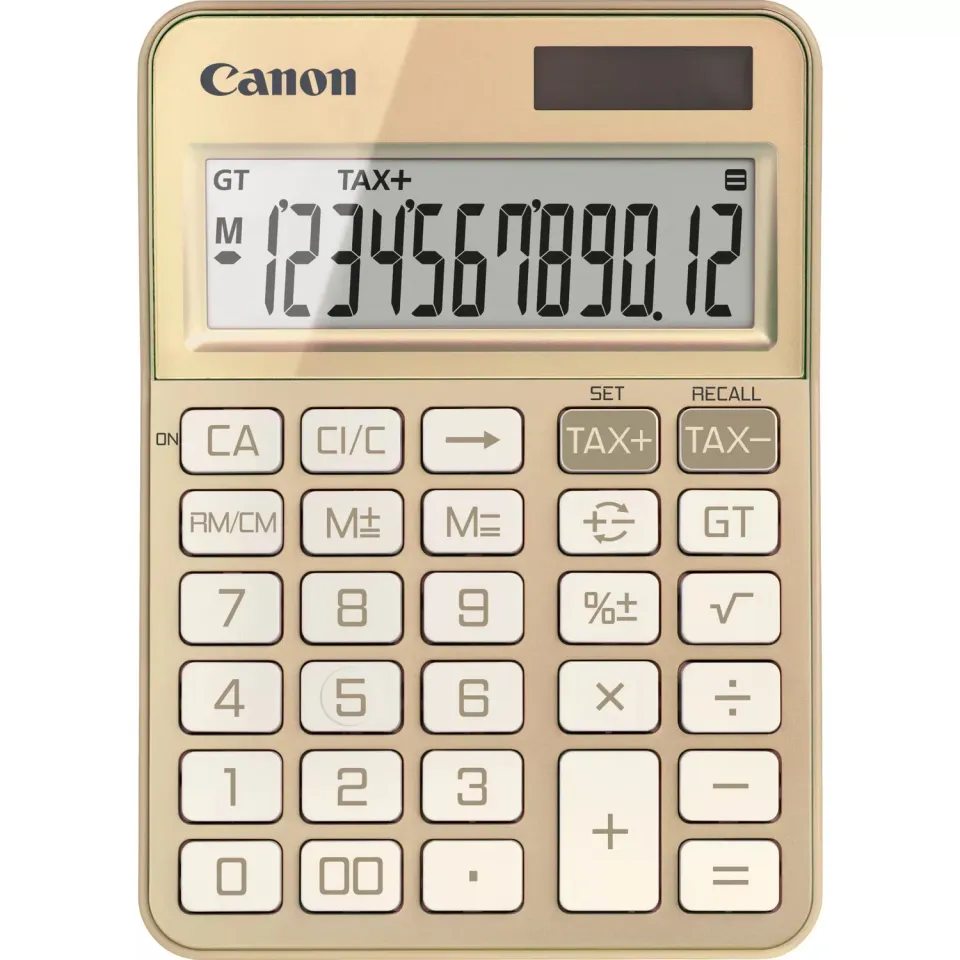 Canon Kalkulacka KS-125KB- GD - Zlatá