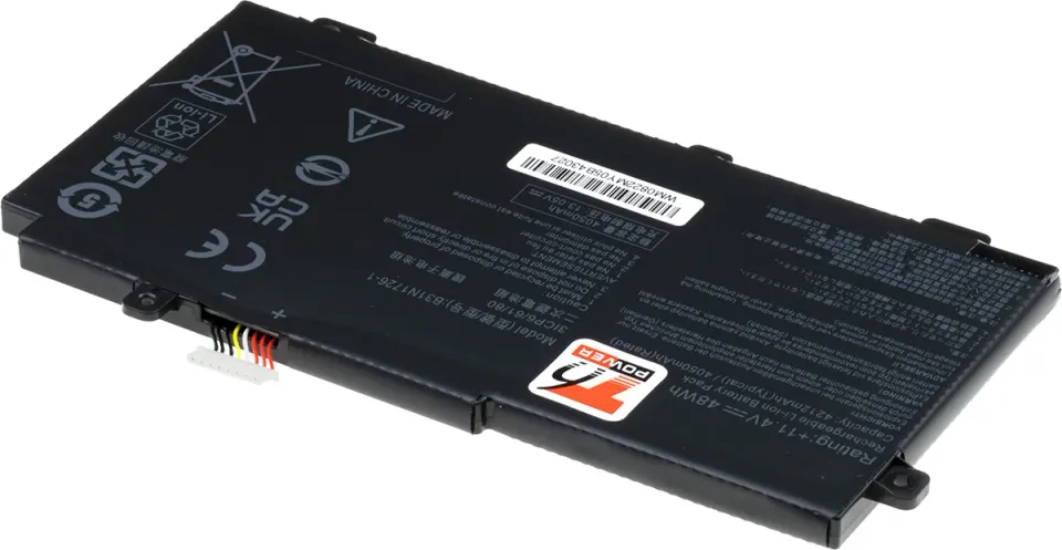 Baterie T6 Power pro Asus TUF FA506, FX504, FX505, FX506, FX706, 4210mAh, 48Wh, 3cell, Li-pol