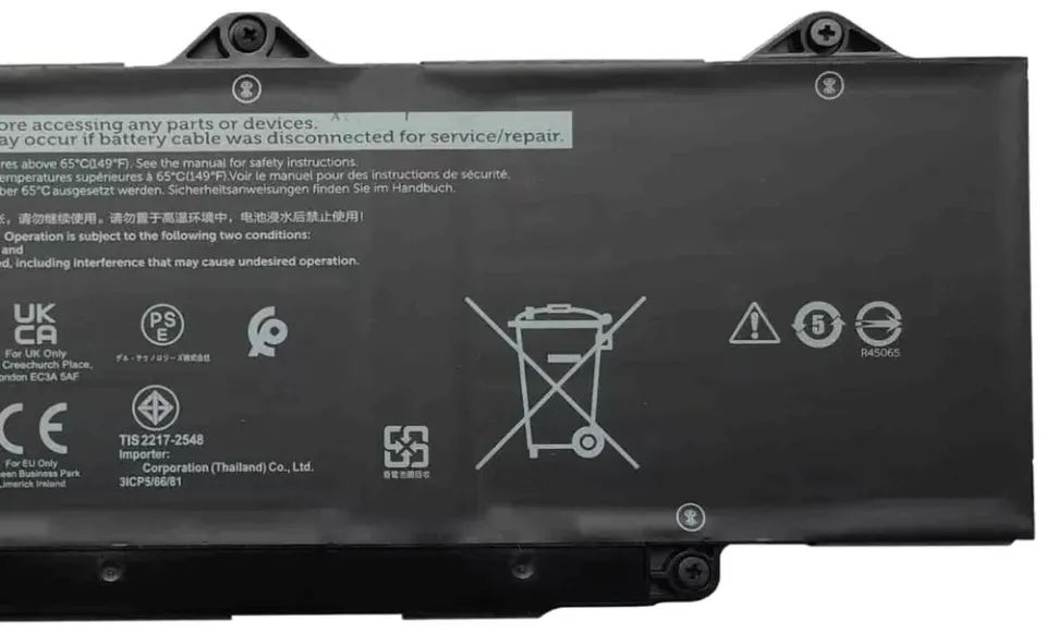 Dell Baterie 3-cell 54W/HR LI-ION pro Latitude 5340,5440,5540, 5450, Precision 3480, 3580
