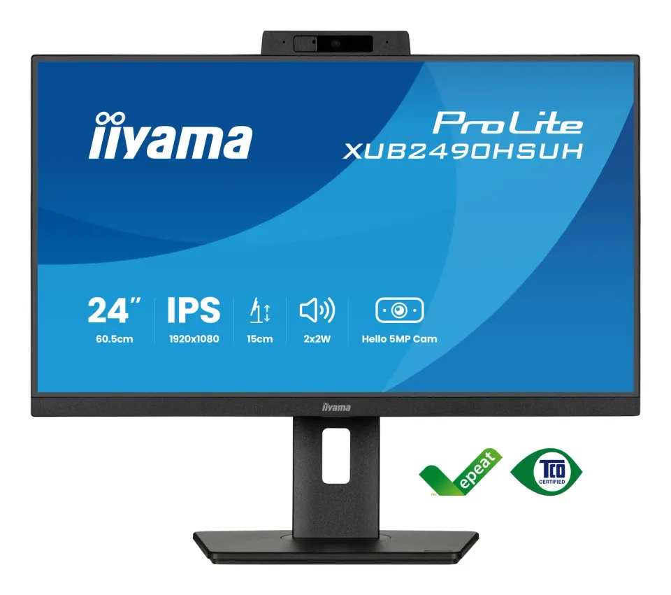 iiyama ProLite/XUB2490HSUH-B2/23,8"/IPS/FHD/100Hz/4ms/Black/3R