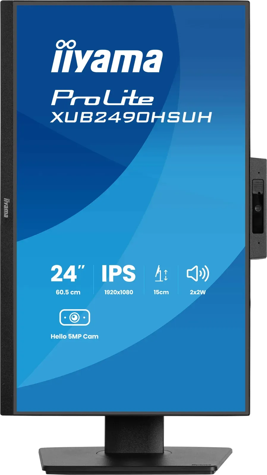 iiyama ProLite/XUB2490HSUH-B2/23,8"/IPS/FHD/100Hz/4ms/Black/3R