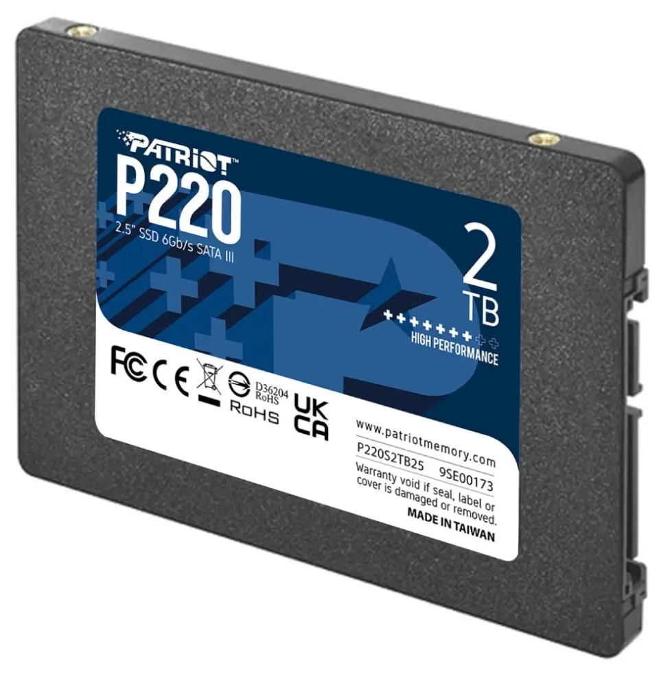 PATRIOT P220/2TB/SSD/2.5"/SATA/3R