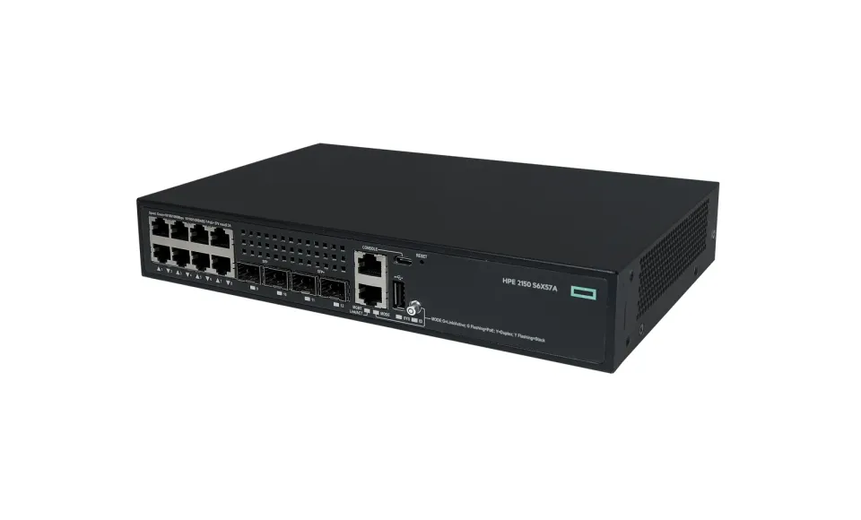 HPE NW CW 2150 8G PoE+ 2F 2P 125W Switch