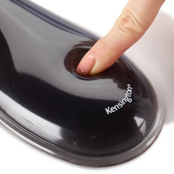 Kensington podložka pod myš Duo Gel Mouse Pad - černo-modrá