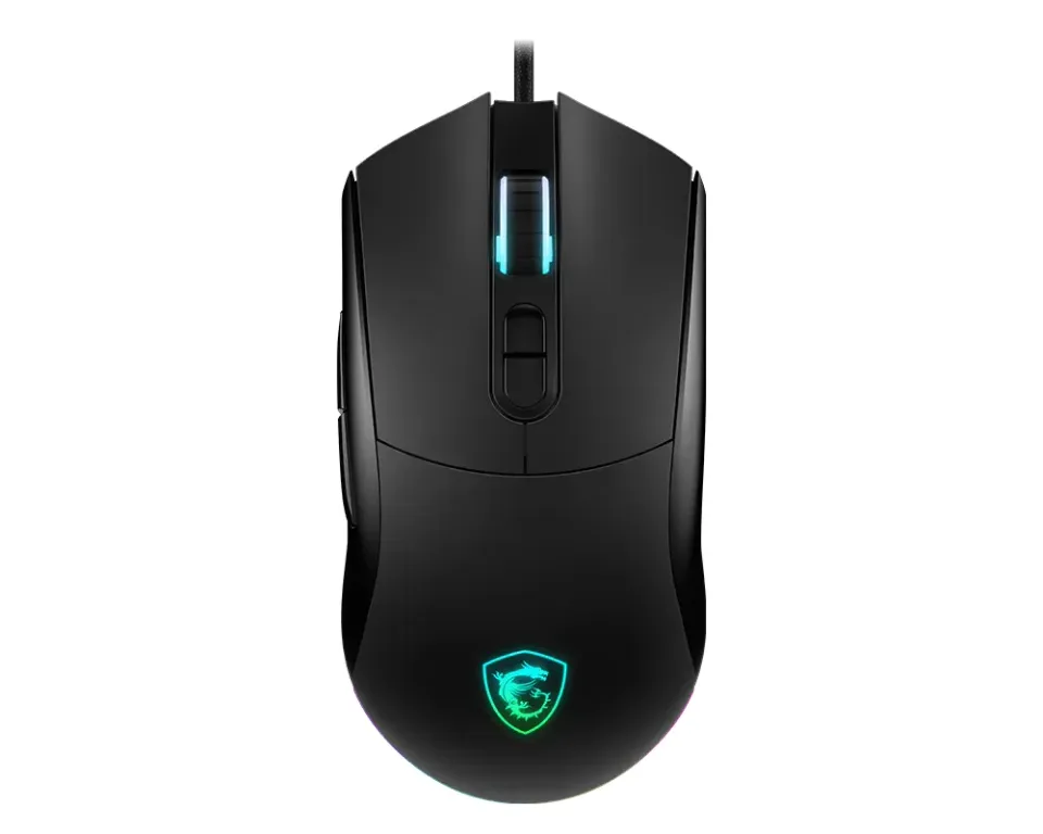 MSI herní myš FORGE GM320/ drátová/ 12.800 dpi/ RGB podsvícení/ 7 tlačítek/ USB