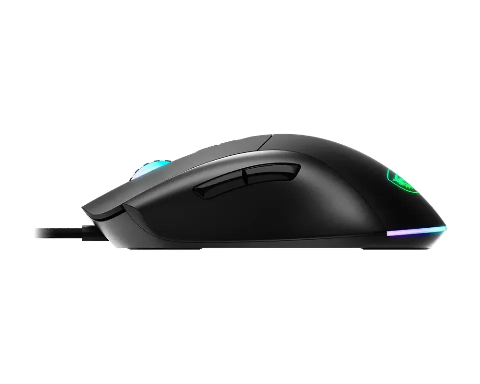 MSI herní myš FORGE GM320/ drátová/ 12.800 dpi/ RGB podsvícení/ 7 tlačítek/ USB
