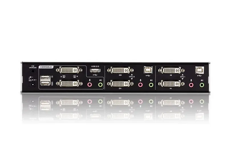 ATEN KVM switch CS-1642 USB Hub 2PC DVI dual view