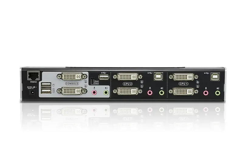 ATEN KVM switch CS-1642 USB Hub 2PC DVI dual view