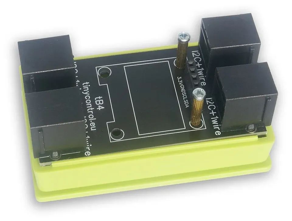 TINYCONTROL tB4 - rozšíření s 1-Wire, I2C, OLED pro LAN ovladač
