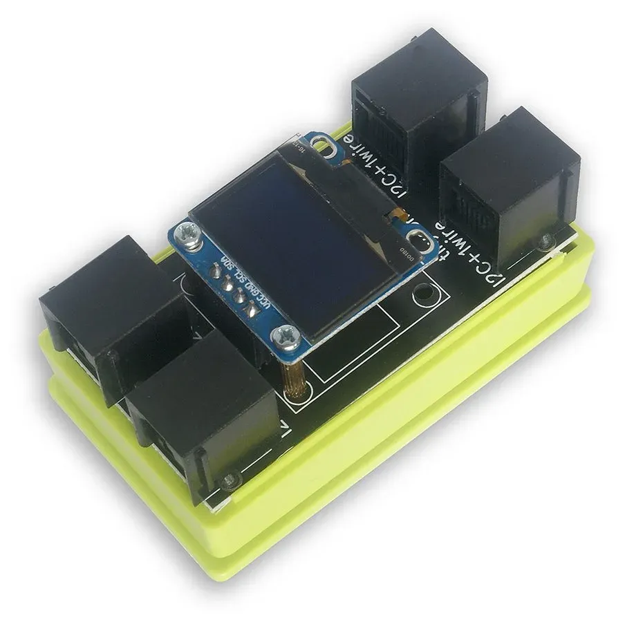 TINYCONTROL tB4 - rozšíření s 1-Wire, I2C, OLED pro LAN ovladač