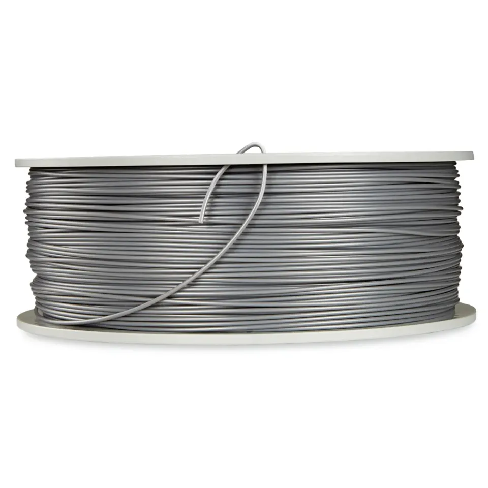 VERBATIM 3D Printer Filament PLA 1.75mm, 335m, 1kg silver/metal grey (55275)