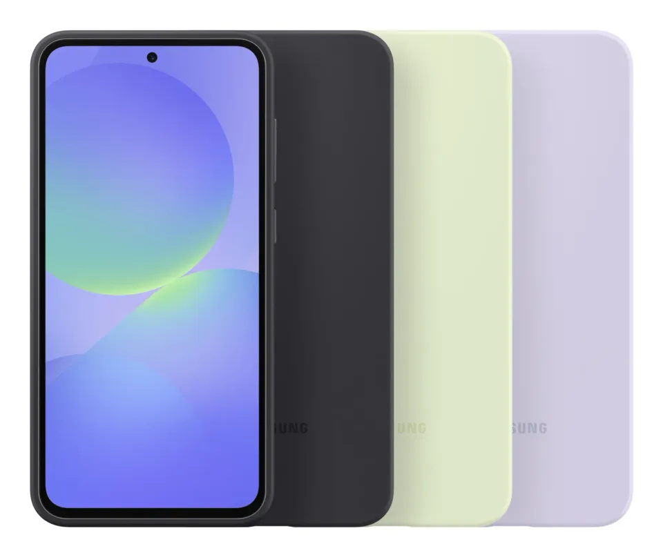Samsung Silikonový zadní kryt pro Galaxy A36 Light Green