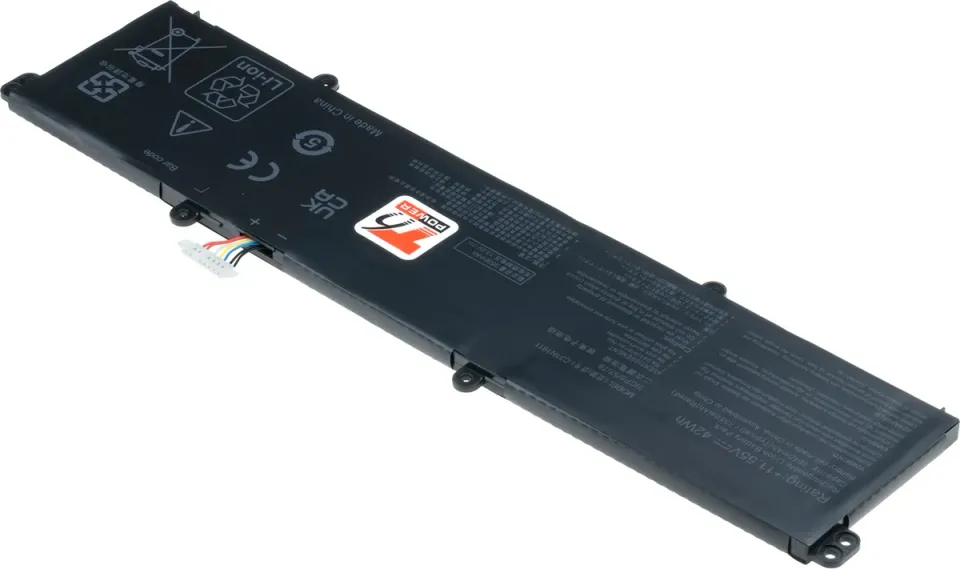 Baterie T6 Power pro Asus VivoBook 14 X413, X421, S413, Flip TP420, 3640mAh, 42Wh, 3cell, Li-pol