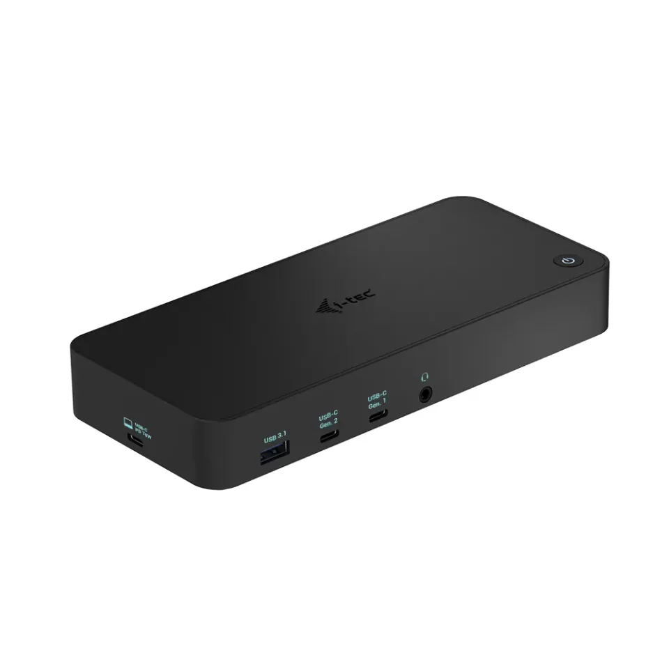 i-tec USB 3.0 / USB-C / Thunderbolt, 3x 4K Docking Station, Power Delivery 100W