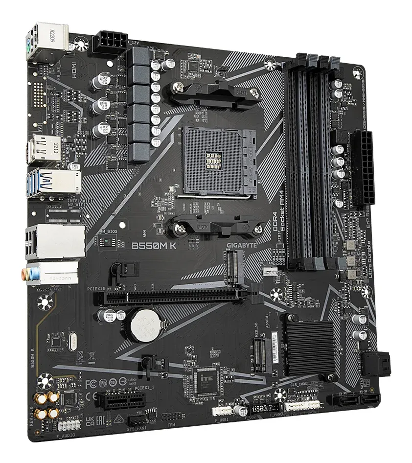 GIGABYTE B550M K/AM4/mATX
