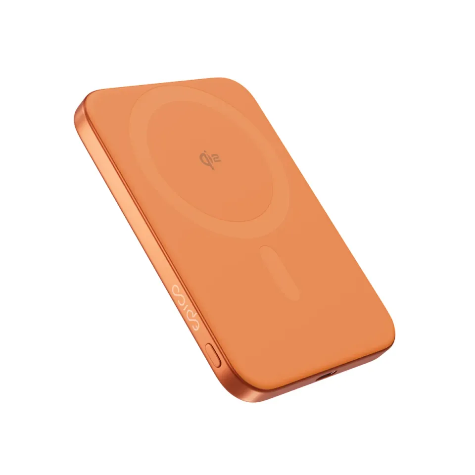 Epico Qi2 5000mAh Alu Mag+ PowerBanka EM51 - oranžová