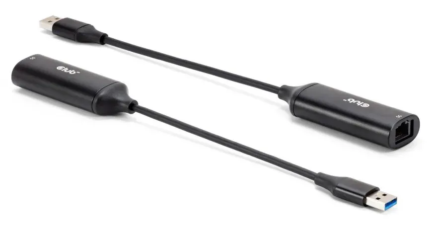Club3D Adaptér USB-A na RJ45, 5Gb, 24cm