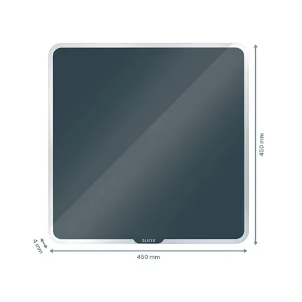 LEITZ Magnetická tabule na zeď Cosy 450x450mm, sametová šedá
