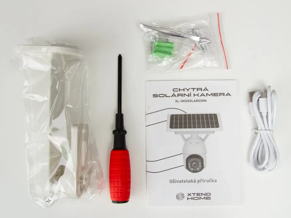 Xtend Home SO110/ 4G solární kamera/ 1080p/ 4mm/ IP65/ Solární/ IR až 15m/ Tuya CZ a SK