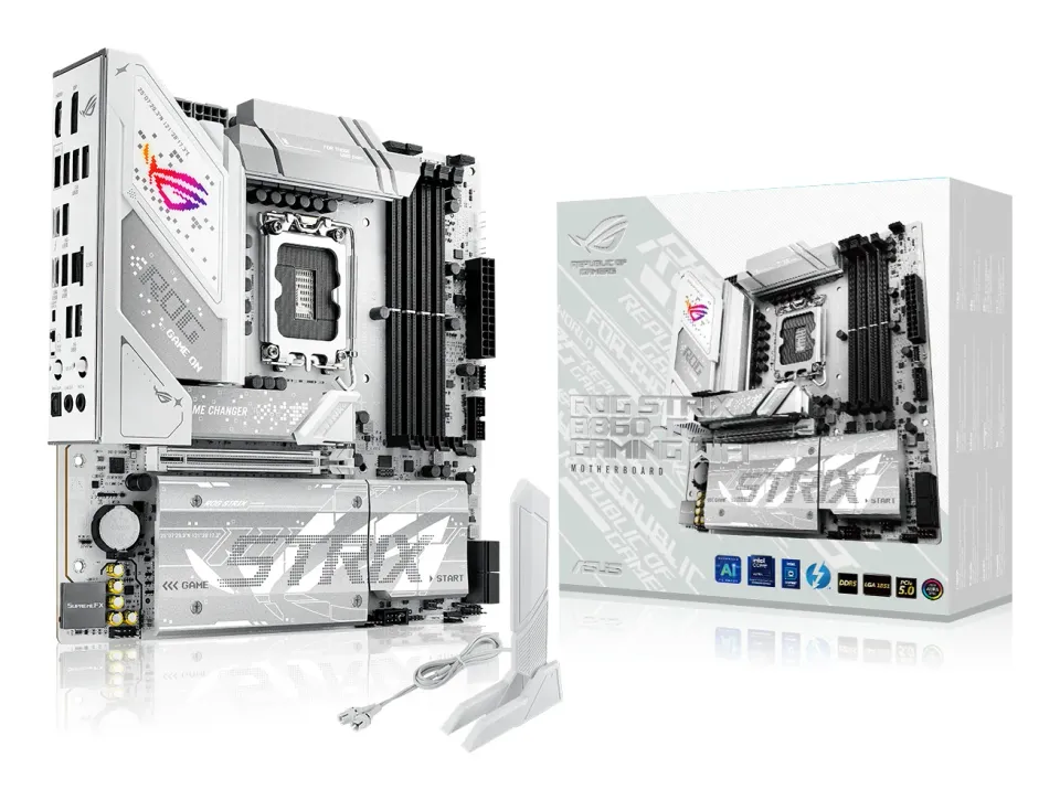 ASUS MB Sc LGA1851 ROG STRIX B860-G GAMING WIFI, Intel B860, 4xDDR5, 1xThunderbolt, 1xDP, 1xHDMI, WiFi, mATX