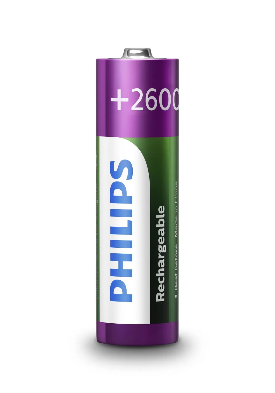 Philips dobíjecí baterie AA 2600mAh, NiMH - 2ks