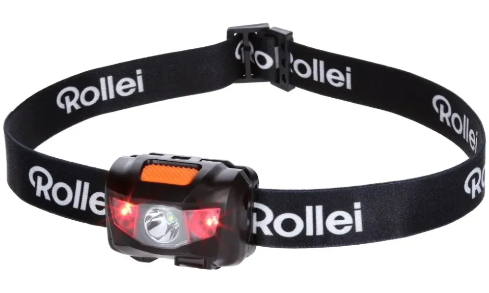 Rollei LED čelovka/ 4 režimy světla
