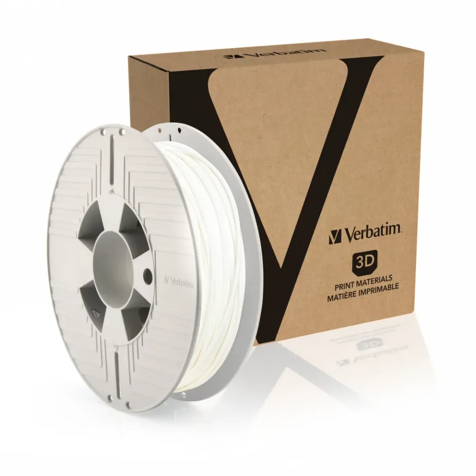 VERBATIM 3D Printer Filament PMMA DURABIO 2.85mm, 60m, 500g white