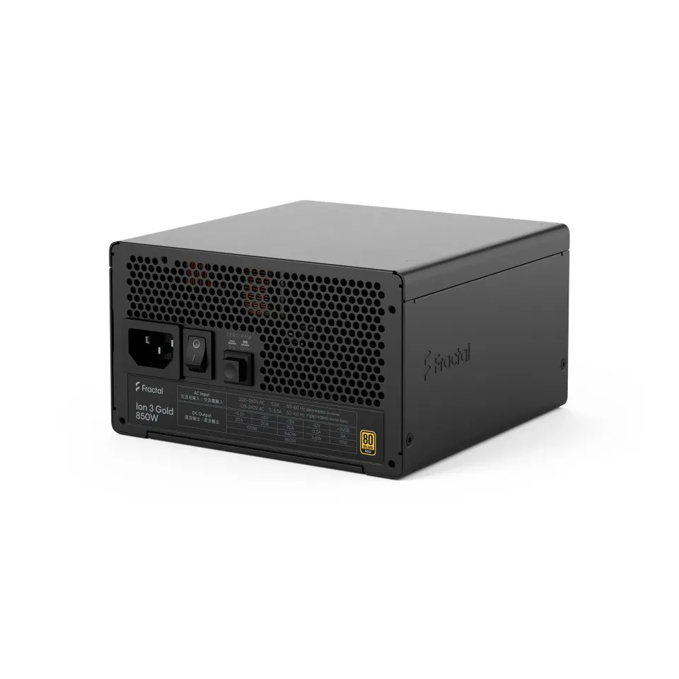 Fractal Ion 3/850W/ATX 3.1/80PLUS Gold/Modular/Retail