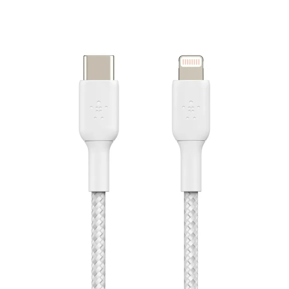 Belkin BOOST CHARGE Lightning/USB-C kabel, 1m, černý - odolný