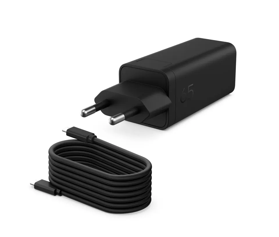 HP AC Adapter 65W Gallium Nitride Wall Charger