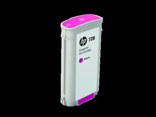 HP F9J66A náplň č.728 purpurová 130ml magenta (designjet T830, T730)