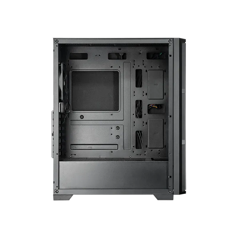 CHIEFTEC Pro Midi Q / ATX / 120mm fan / 2xUSB 2.0 / USB 3.0 / USB-C / černá
