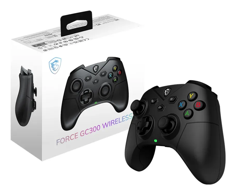 MSI gamepad FORCE GC300 Wireless/ bezdrátový/ 2,4GHz/ Bluetooth/ USB-C/ pro PC, Android