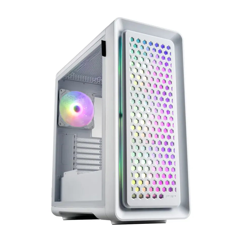 FSP CUT593P/Big Tower/Transpar./Bílá