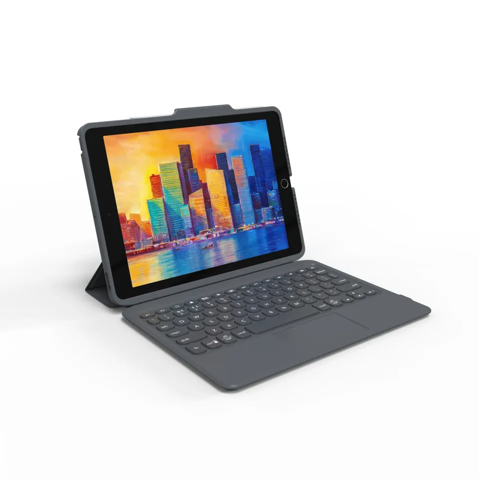 ZAGG Klávesnice Pro Keys+trackpad iPad 10.2 - černá/šedá - EN
