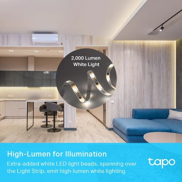 TP-Link Tapo L930-10, Chytrý Wi-Fi světelný pásek, barevný, 10m (Podpora Apple
