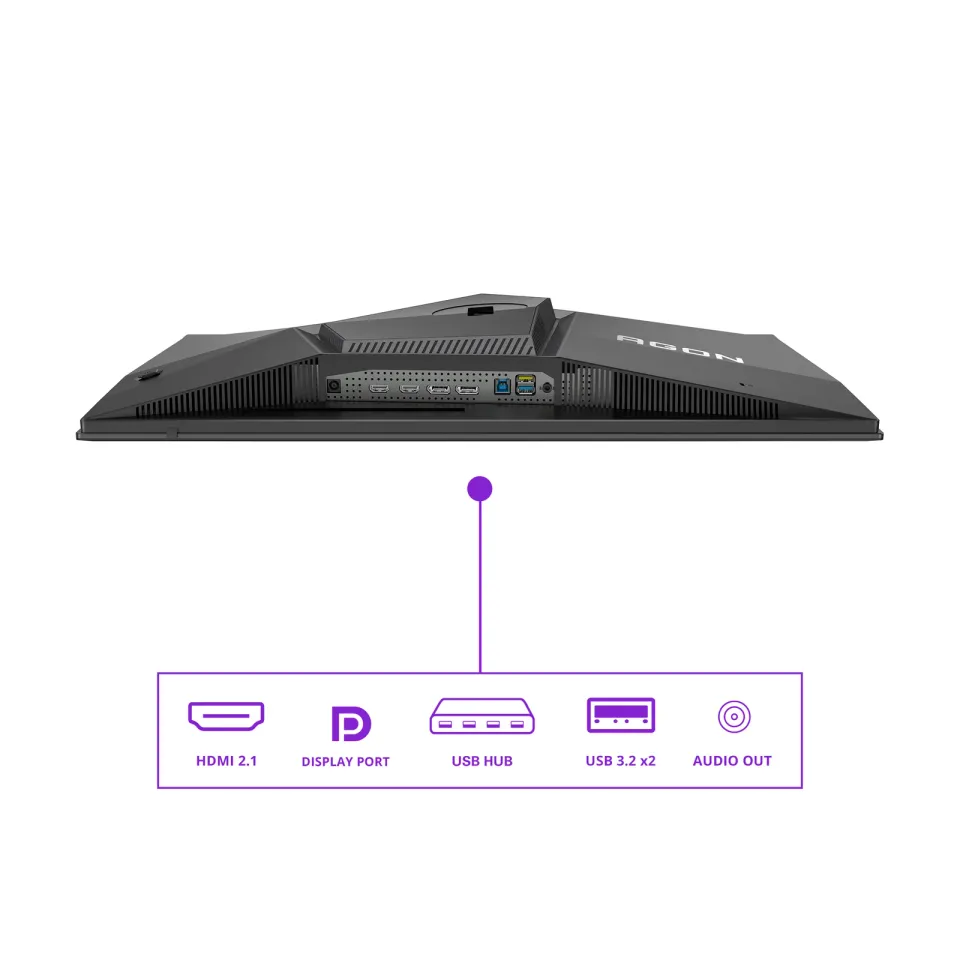 AOC AGON PRO/AG276QZD2/26,7"/QD-OLED/QHD/240Hz/0,03ms/Black/3R