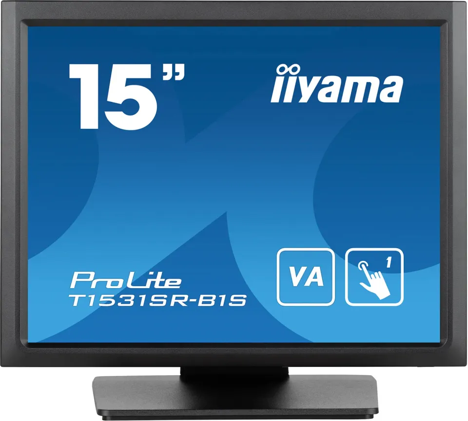 15" iiyama T1531SR-B1S:VA,1024x768,DP,HDMI