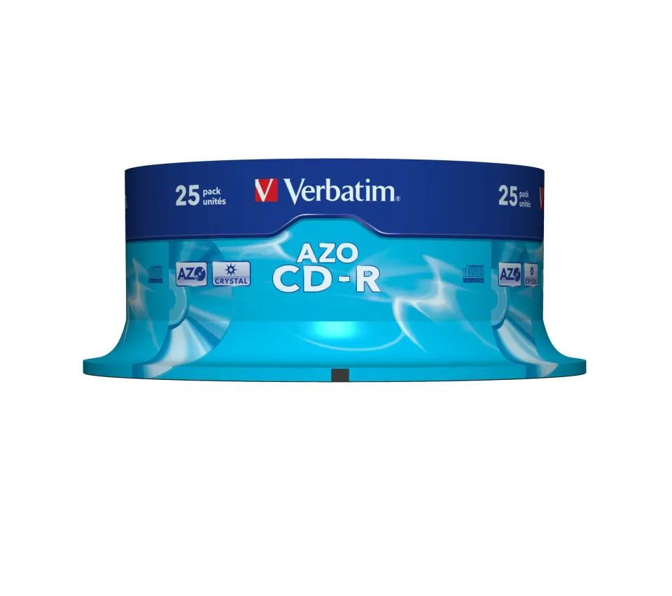 VERBATIM CD-R(25-Pack)Spindle/Crystal/DLP/52x/700MB