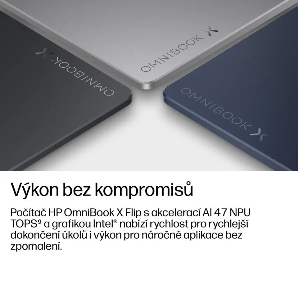 NTB HP OmniBook X Flip NG AI PC 16-cb0070ncx,Ultra 5 325 (8C) 47 NPU TOPs,47 TOPS,16.0" 2K,16GB,512GB SSD,Win11 Pro,2Y