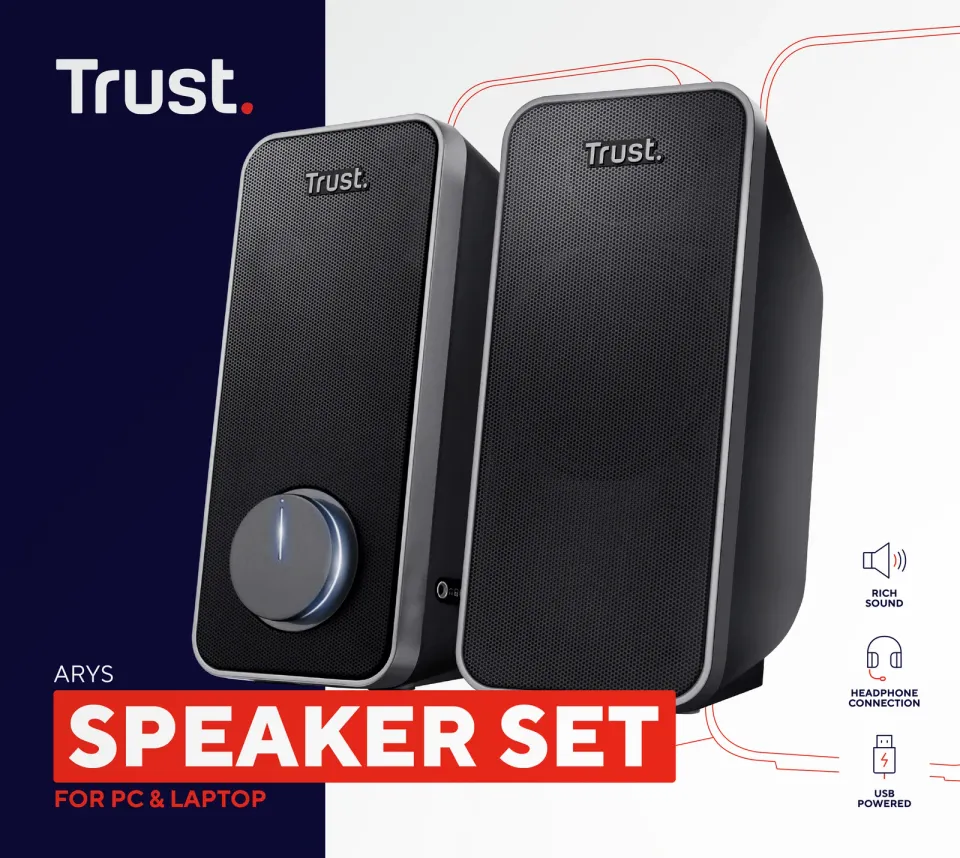 TRUST Reproduktory 2.0 Arys Speaker Set