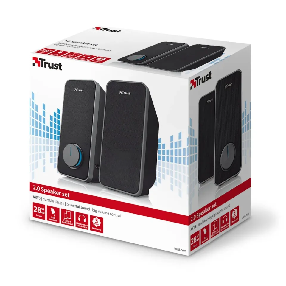 TRUST Reproduktory 2.0 Arys Speaker Set