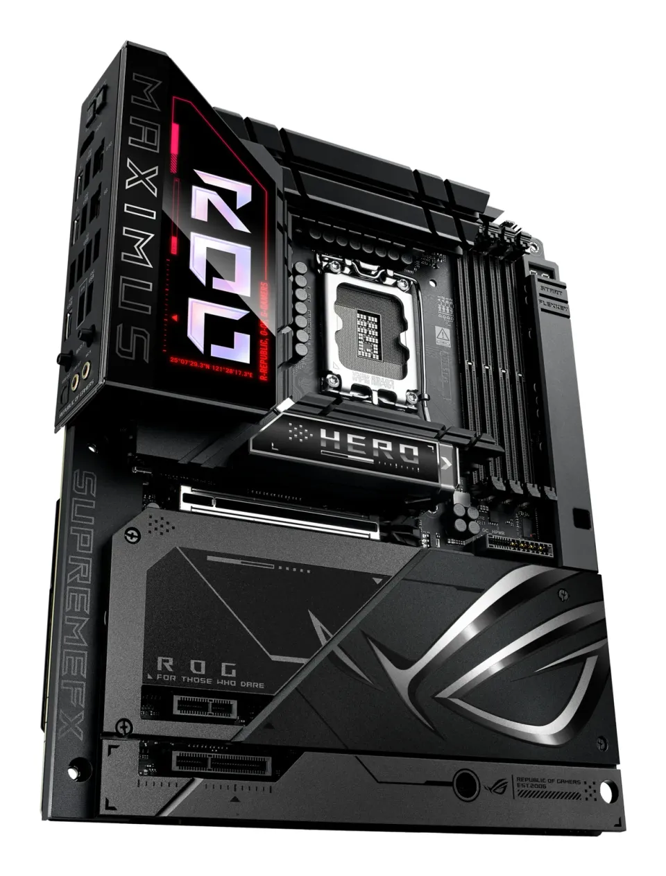 ASUS MB Sc LGA1851 ROG MAXIMUS Z890 HERO BTF, Intel Z890, 4xDDR5, WiFi, 1xHDMI, 2xThunderbolt