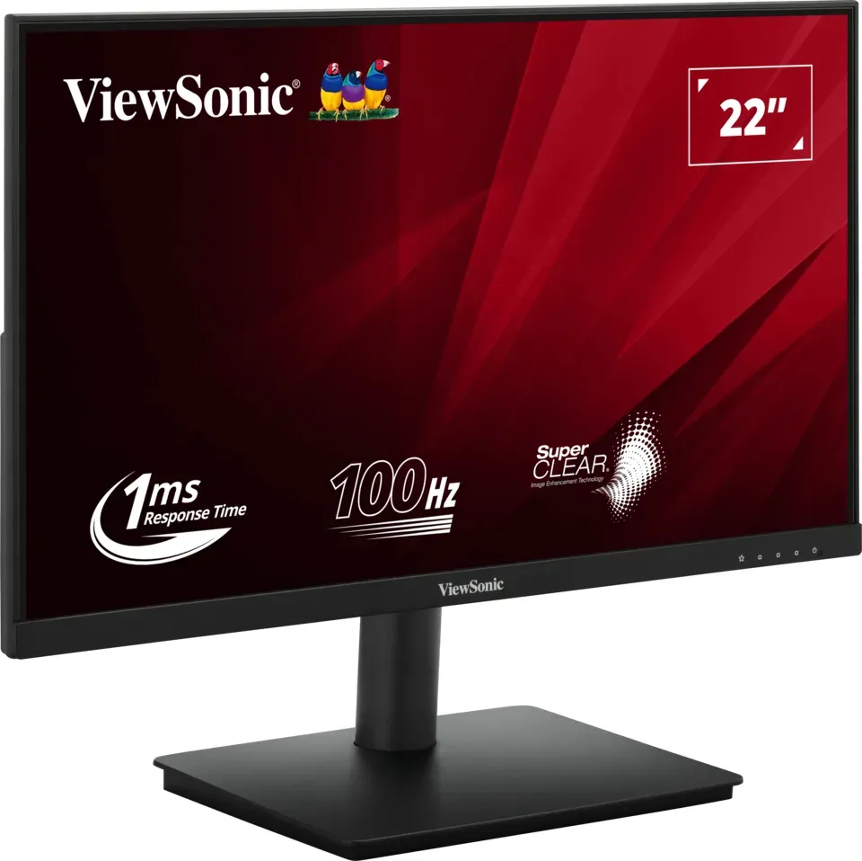 ViewSonic VA220-H / 22"/ VA/ 16:9/ 1920x1080/ 1ms/ 100Hz/ 250cd/m2/ HDMI/ VGA