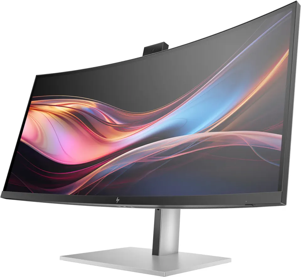 HP LCD 734pm 34 Curved 3440x1440,IPS,2000:1,400nits,5ms,HDMI 2.0,DP1.4,USB3-C,5xUSB-A,4x3W spkr,Cam,RJ-45,TB4-100W,5/5/5